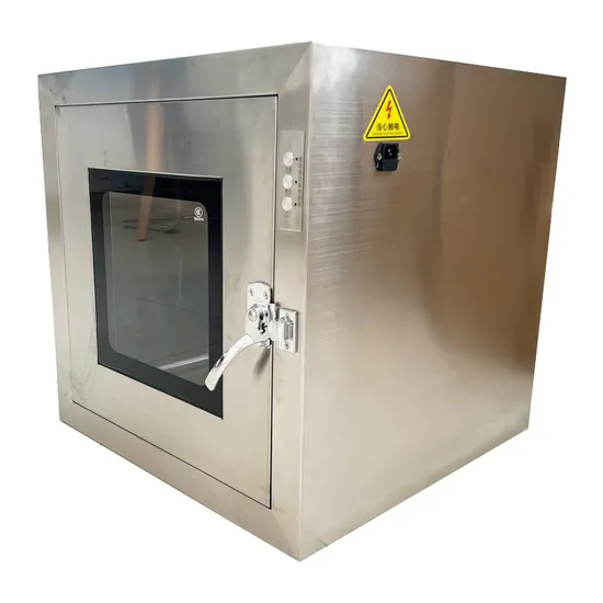 Custom Dynamic Pass Box Air Shower Cleanroom Clean Room Pass Box for Laboratory Biotechnology